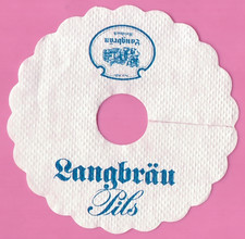 Pilsdeckchen  Tropfdeckchen Langbräu / Reisbach 1x