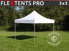 Flex Tents  Zelt 3x3 m Weiss Mit Gewichten
