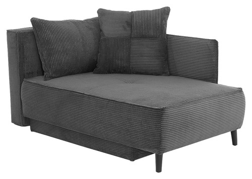 Schlafsofa schlafcouch grau - schlafsofa,