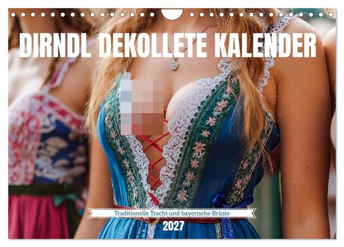 Dirndl dekollete kalender - dirndl,