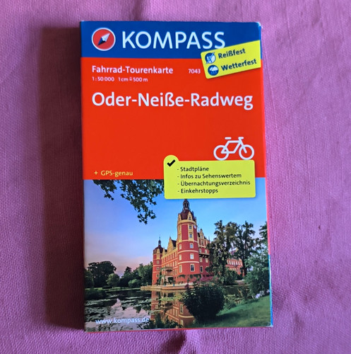 Kompass fahrradkarte - kompass,