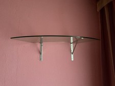 3 Glasbodenscheiben für Kamin-Funkenschutzplatte oder Regal 1.05m lang 1cm hoch