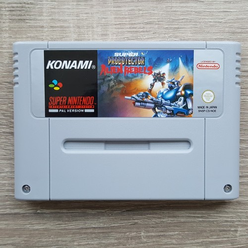 Snes super probotector - probotector, alien