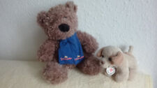 Plüschtiere Teddy und Hund