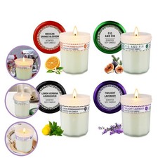 Premium duftkerzen 4er set - duftkerzen,