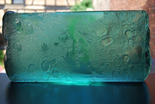 Glasobjekt eis glasskulptur - eis,,