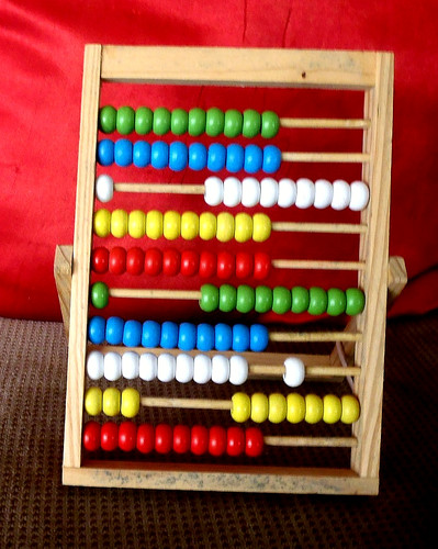 Vintage abakus holzperlen - vintage,