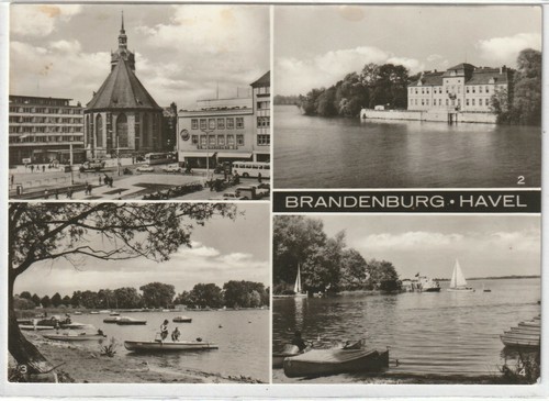 Ansichtskarte brandenburg - brandenburg,