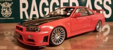1/18 MODELL NISSAN SKYLINE GT-R (R 34) " ENKEI- RS " UMBAU TUNING
