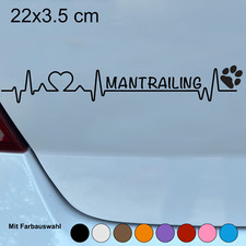 Autoaufkleber Mantrailing A473
