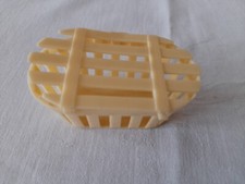 Korb mit Deckel, Puppenstube, Kaufladen, 60er Jahre, Haribo D.B.G.M., W. Germany