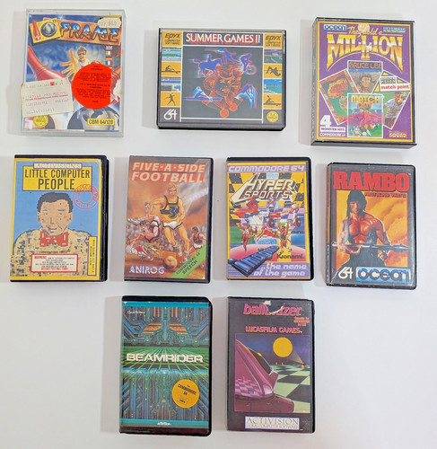 Commodore spiele konvolut - 64,