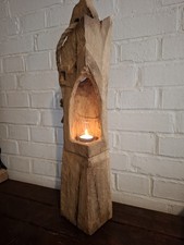 Windlicht Altholz Laterne Stele 6 Eichenbalken Holzbalken Dekosäule Garten Party