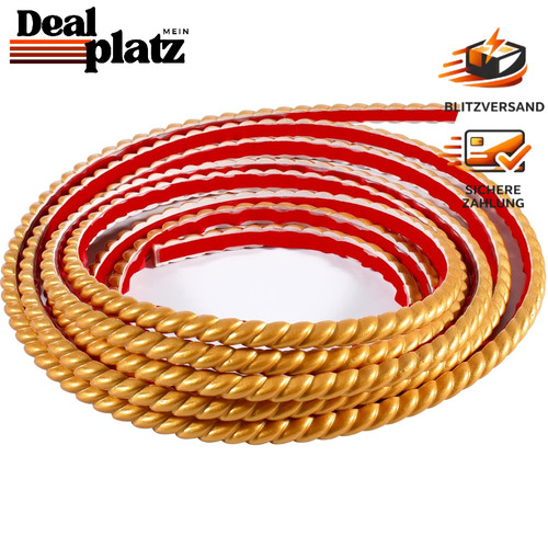 Goldfarbene selbstklebende
