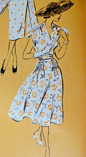 Altes modeheft 1951 alle - modeheft,