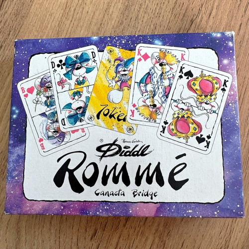 Diddl rommé kartendeck - diddl,