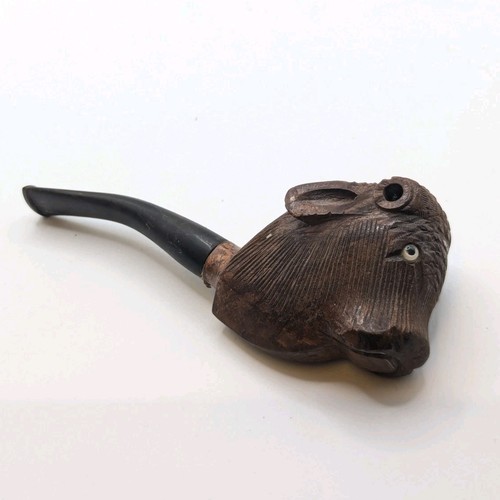 Vintage handgeschnitzte bison - vintage,
