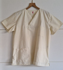 Hellgelber Pflege Kasack von Leiber, Größe 2, D = 42/44,  H = 48/50