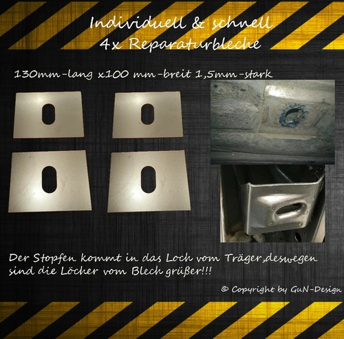 Bmw e39 4xreparaturbleche - bmw,