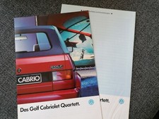 VW Golf I Cabrio Quartett