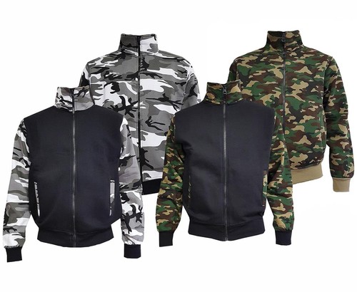 Herren camouflage zipper - herren,