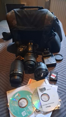 Nikon d3100 mit objektiven - nikon, 3