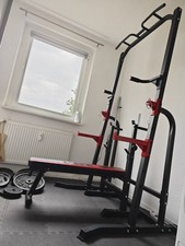 Ich verkaufe ein Turnständer, Bank, Langhanteln und Gewichte. 450euro