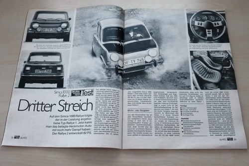 Auto motor und sport 1972 - motor,