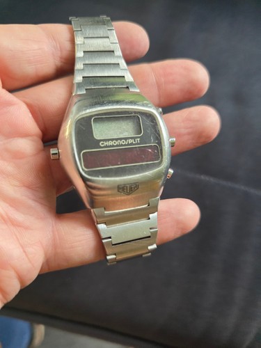 Vintage heuer led lcd - vintage, led/lcd
