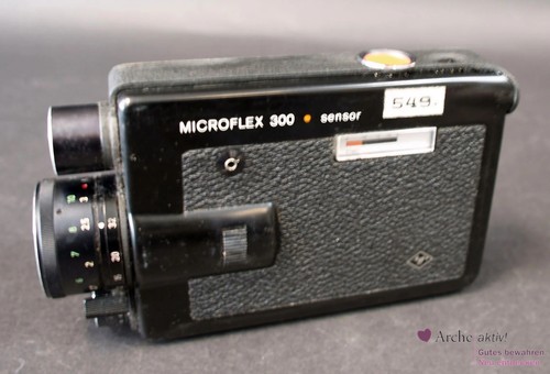 Agfa microflex 300 - 300, sensor