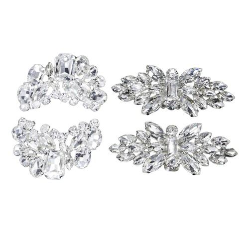 Strass schuhclips damen - 2x,