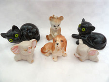 porzellan keramik figuren konvolut  tiere bodenmarke und geritzt