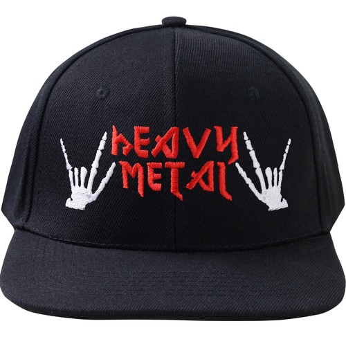 Snapback heavy metal - heavy, kappe