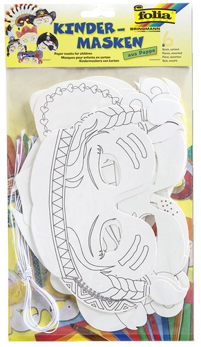 Folia kindermasken themen - folia,