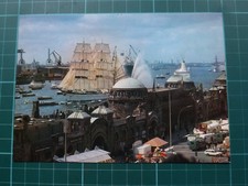 AK / Schiffe.  Segelschulschiff " GORCH FOCK " im  Hamb. Hafen
