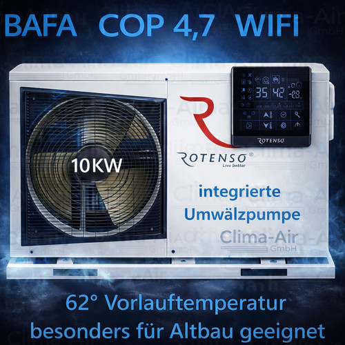 Wärmepumpe monoblock rotenso - wärmepumpe,