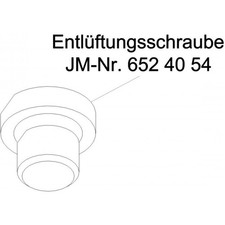 Entlüftungsschraube für jmp - entlüftungsschraube,