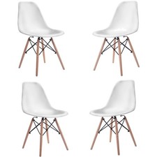 Dinning Chair Set of 4, Mid