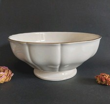 Villeroy & Boch Schale - Servierschale Shabby-Stil Made In Sarre 50er Goldrand