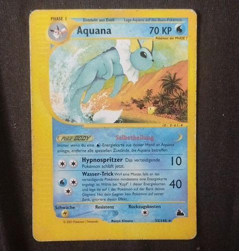 Pokémon tcg aquana - pokémon, 70