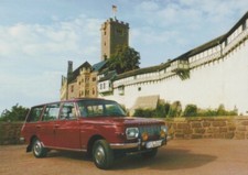 Ansichtskarte auto wartburg - ansichtskarte:,