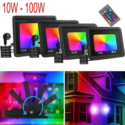 Rgb led fluter - fluter, 20w