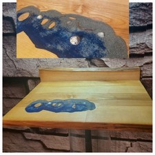 Esche Waschtisch Massivholz