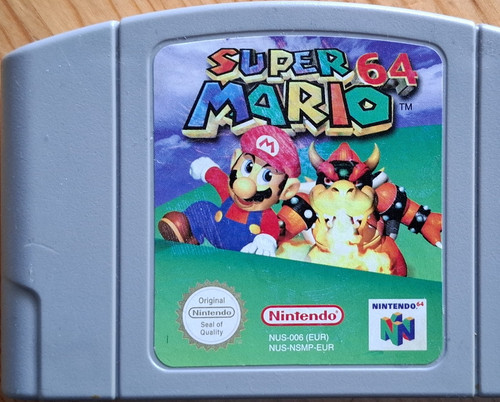Nintendo super mario - nintendo, 64