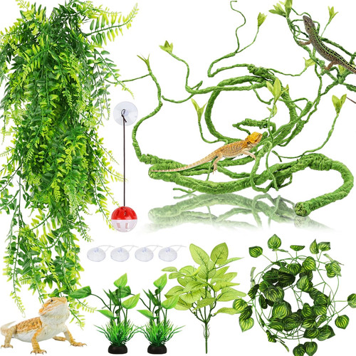 Kunstpflanze reptil terrarium - reptil,