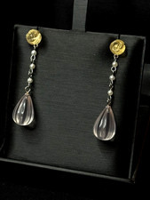 Feine Ohrringe Citrin