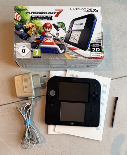 Nintendo 2ds schwarz blau - 2ds, in