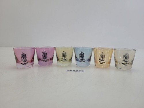 Schnapsgläser glas - 6x,