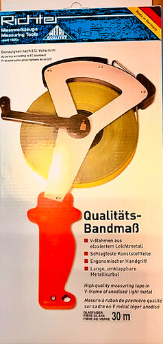 Richter glasfaser bandmaß - richter, 50