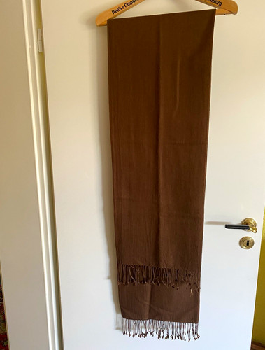 Pashmina kaschmir seide - kaschmir/seide, braun